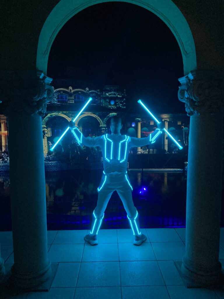 led zsonglőr show