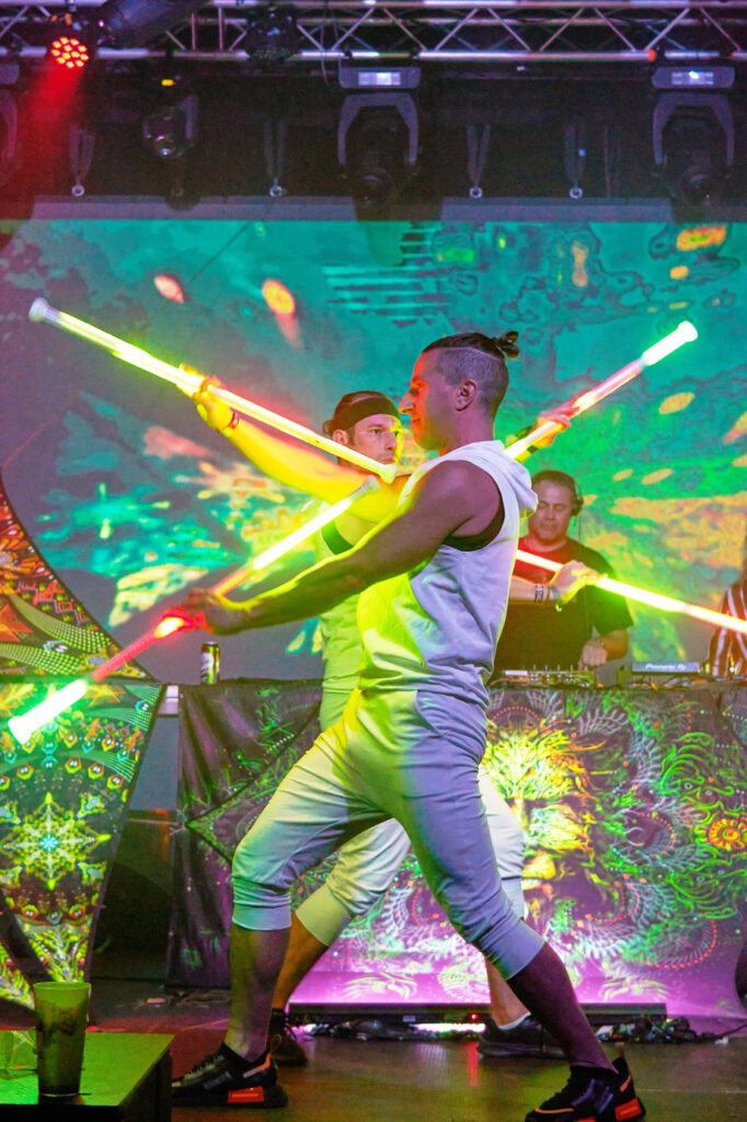 led zsonglőr show